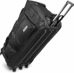 normani XXXL -Trolley - Jumbo Travel Reisetasche - Riesen Volumen Farbe Schwarz / 150 Liter - 1