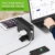Omars Powerbank Steckdose AC 80W 24000mAh Externer Akku für MacBook/MacBook Pro/MacBook Air, Tragbar Ladegerät Universal Powerstation Reiseladegerät für Laptops, Dell XPS/iPad Pro, iPhone Pro/XS/X - 6