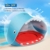 Opret Pop-up Strandzelt, Faltbares Kinder campingzelt mit Pool, Wasserdichtes und UV-Beständiges Tragbares Zelt, Geeignet für Babys, die im Strandgarten Spielen- Blau - 5