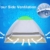 Pop Up Strandmuschel, LOTUSWILD Automatisches StrandZelt Extra Leicht UV-Schutz Portable Beach Zelt für Camping/Outdoor/ BBQ/Garten/Park/Angeln/Strand/Familienaktivitäten im Freien (für 2-4 Personen ) - 6