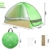 Pop Up Strandmuschel, LOTUSWILD Automatisches StrandZelt Extra Leicht UV-Schutz Portable Beach Zelt für Camping/Outdoor/ BBQ/Garten/Park/Angeln/Strand/Familienaktivitäten im Freien (für 2-4 Personen ) - 8