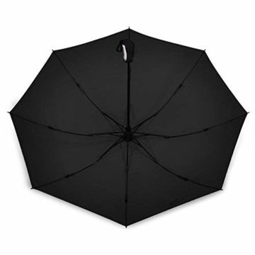 Regenschirm, faltbar, automatisch, für Reisen, winddicht, tragbar, kompakt, winddicht - 4
