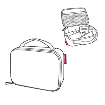 reisenthel thermocase OY7009 dots – Isoliertes Etui mit 1,5l Volumen – Schützt Kosmetika, Lebensmittel & Co. vor Wärme und Schmutz – B 20 x H 14 x T 6,5 cm - 3
