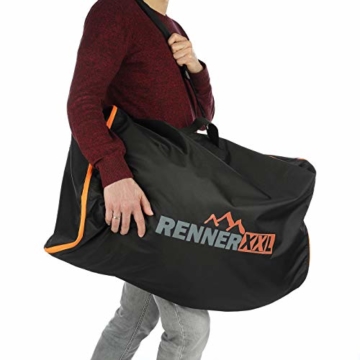 RENNER XXL 120L Große Universal Aufbewahrungs-Tasche für Bettzeug - Reisetasche Groß - 5