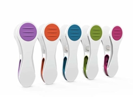 Vilenia Home Wäscheklammern Softgrip - 50 Stück Premium Klammern aus Kunststoff - Optimal für den Wäscheständer und Klammerbeutel - Wäscheklammer - 1