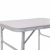WOLTU Campingtisch Klapptisch Alu Gartentisch Arbeitstisch Balkontisch Reisetisch,75x55x25,5-58,5cm, Tischplatte aus MDF CPT8131ws - 5