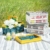 Yiyu Picknickkörbe Einkaufskörbe Obstkorb Aufbewahrungskorb Aus Kunststoff, Tragbarer Klappkorb, Einkaufskorb, Gemüsekorb, Klappbarer Einkaufskorb Camping Outdoor z (Color : Gray) - 2