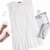 YOINS Sommerkleid Damen Kurze Elegant Strandkleid Schulterfrei Blumenmuster Sexy Kleid Ärmellos Minikleider A-weiß S - 4