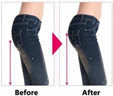 YURU Fake Gesäß Taille Lift Gesäß Slips Atmungsaktiv Nahtlose Verdickung Armpolster Weiblich,Beige-S - 7