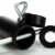 com-four® Sonnenschirmhalter aus Kunststoff - Bodenhülse für den Garten - Standfuß für Schirme - Schirmständer mit Eindrehstange - Erdspieß mit Stockdurchmesser von 25-45 mm (schwarz) - 7