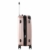 Flexot 2045 Handgepäck Koffer (Bordcase) - Farbe Rosegold Größe M Hartschalen-Koffer Trolley Rollkoffer Reisekoffer Handgepäck 4 Rollen - 5