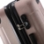 Flexot 2045 Handgepäck Koffer (Bordcase) - Farbe Rosegold Größe M Hartschalen-Koffer Trolley Rollkoffer Reisekoffer Handgepäck 4 Rollen - 6
