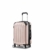 Flexot 2045 Handgepäck Koffer (Bordcase) - Farbe Rosegold Größe M Hartschalen-Koffer Trolley Rollkoffer Reisekoffer Handgepäck 4 Rollen - 1