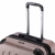 Flexot 2045 Handgepäck Koffer (Bordcase) - Farbe Rosegold Größe M Hartschalen-Koffer Trolley Rollkoffer Reisekoffer Handgepäck 4 Rollen - 8