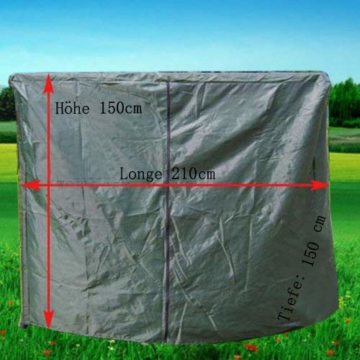 Hollywoodschaukel Gartenschaukel Moderne Gartenliege Outdoor Schaukelbank mit Liegefunktion 190x135x170cm JL10B - 4