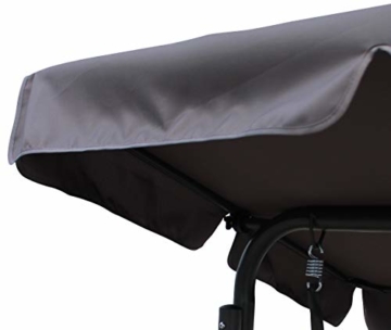 Pure Home & Garden 3-Sitzer XXL Hollywoodschaukel Swing, wetterfeste Outdoor Polsterung - 5