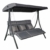 Pure Home & Garden 3-Sitzer XXL Hollywoodschaukel Vippe, ergonomisch geformt - 1