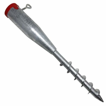 SB-x-treme Einschraubhülse für Sonnenschirme und Wäschespinnen, 57cm Ø25-60 mm, Bodenhülse - 2