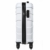 Sommerson Handgepäck Basic M - 4-Rollen Hartschalen-Koffer Trolley Rollkoffer Reisekoffer aus hochwertigem ABS Kunststoff, 55x40x20 cm, Zahlenschloss, 34 L (Weiß) - 4