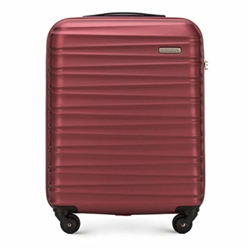 WITTCHEN Koffer – Handgepäck | hartschalen, Material: ABS | hochwertiger und Stabiler | Rot | 34 L | 54x20x38 cm - 1