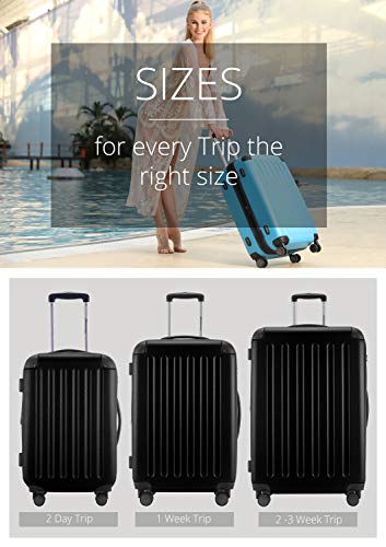 Hauptstadtkoffer - Spree 4 Rollen Hartschalen Reisekoffer Erweiterbar, 65 cm, 74 Liter, Schwarz - 8