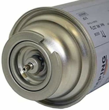 B Camping Gaskocher mit 4 Gaskartuschen Campingkocher 1-flammig max. Leistung 2,1 KW Farbe Blau oder Schwarz - 8