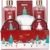 BRUBAKER Cosmetics Bade- und Dusch Set Winter Beeren Duft - 7-teiliges Geschenkset im weihnachtlichen Pflanzkasten mit Handtuch Weihnachten - Weihnachtsset für Frauen und Männer - 2