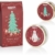 BRUBAKER Cosmetics Bade- und Dusch Set Winter Beeren Duft - 7-teiliges Geschenkset im weihnachtlichen Pflanzkasten mit Handtuch Weihnachten - Weihnachtsset für Frauen und Männer - 3