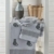 saewelo 4er Set Geschirrtücher in Geschenkverpackung, 100% Baumwolle, 50x70 cm (Katze, Grau) - 9