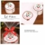 TOPBATHY 2 stücke Weihnachten Baumwolle Handtücher Kreativ Gefaltete Waschlappen Festliche Geschenke für Mädchen Kinder (Weihnachtsmann und Schneemann) - 4