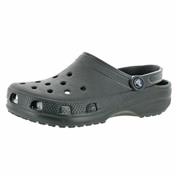 Crocs Unisex Classic Clog, Black, 43/44 EU - 17