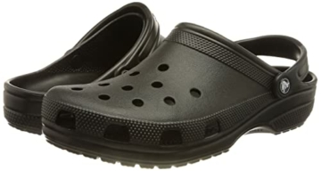 Crocs Unisex Classic Clog, Black, 43/44 EU - 23