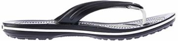 crocs Unisex-Erwachsene Crocband Flip Flop Zehentrenner, Schwarz, 39/40 EU - 6