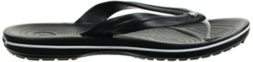 crocs Unisex-Erwachsene Crocband Flip Flop Zehentrenner, Schwarz, 39/40 EU - 9