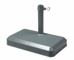 Doppler Balkonschirmständer 20 kg anthrazit - für Rohr 25-32mm - 1