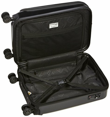 HAUPTSTADTKOFFER - X-Berg -Handgepäck Hartschalenkoffer Koffer Trolley, 55 cm, 42 Liter, TSA, Schwarz - 6