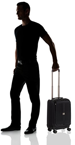 HAUPTSTADTKOFFER - X-Berg -Handgepäck Hartschalenkoffer Koffer Trolley, 55 cm, 42 Liter, TSA, Schwarz - 7