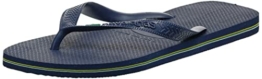 Havaianas Unisex-Erwachsene Brasil Logo Zehentrenner, Blau (Navy Blue), 43/44 EU - 1