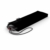 Knirps Taschenschirm AS.050 Slim Small Manual - Der flachste Knirps - Superleicht - Klein und kompakt - 25 cm - Schwarz - 1