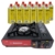 Kompakter Outdoor Gas-Camping-Kocher | Campingkocher inkl. 12 Gaskartuschen - 2