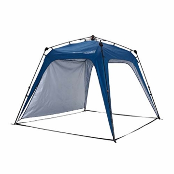 Lumaland Outdoor Pop Up Pavillon Gartenzelt Camping Partyzelt Zelt robust wasserdicht Blau - 1