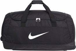NIKE Sporttasche mit Rollen Club Team Swoosh, schwarz (Black/White), 82 x 35 x 38 cm, 120 Liter, BA5199-010. MISC - 1