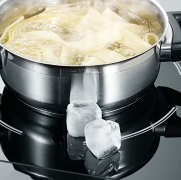 SEVERIN Doppel Kochplatte Induktion für Küche, Büro oder Camping, Hochwertige Herdplatte mit stufenloser Temperatureinstellung, Campingkocher für zwei Töpfe, schwarz, 3.400 W, DK 1031 - 6