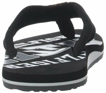 Tommy Hilfiger Herren Essential TH Beach Sandal Zehentrenner, Schwarz (Black 990), 43 EU - 3