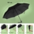Villkin Regenschirm sturmfest mit Auf-Zu-Automatik - robuster und hochwertiger Regenschirm in schwarz für Damen und Herren - 107cm breiter Taschenregenschirm - 2