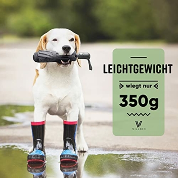 Villkin Regenschirm sturmfest mit Auf-Zu-Automatik - robuster und hochwertiger Regenschirm in schwarz für Damen und Herren - 107cm breiter Taschenregenschirm - 4