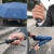 VON HEESEN® Regenschirm sturmfest bis 140 km/h - inkl. Schirm-Tasche & Reise-Etui - Taschenschirm mit Auf-Zu-Automatik, klein, leicht & kompakt, Teflon-Beschichtung, windsicher, stabil (Blau) - 7