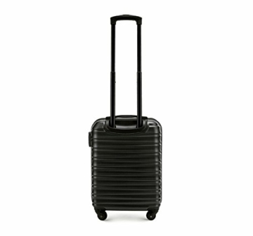 WITTCHEN Koffer – Handgepäck | hartschalen, Material: ABS | hochwertiger und Stabiler | Schwarz | 34 L | 54x20x38 cm - 3
