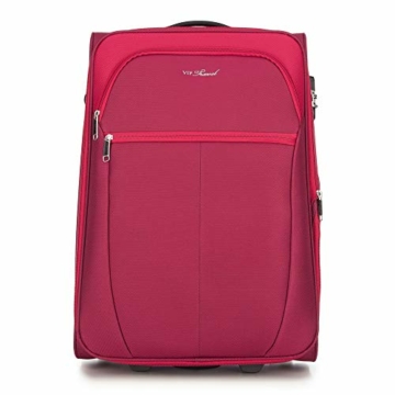 WITTCHEN Unisex-Erwachsene VIP Collection Koffer Luggage-Suitcase, Burgund, S (54x38x20cm) - 1