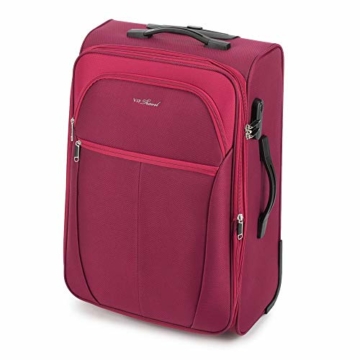 WITTCHEN Unisex-Erwachsene VIP Collection Koffer Luggage-Suitcase, Burgund, S (54x38x20cm) - 4